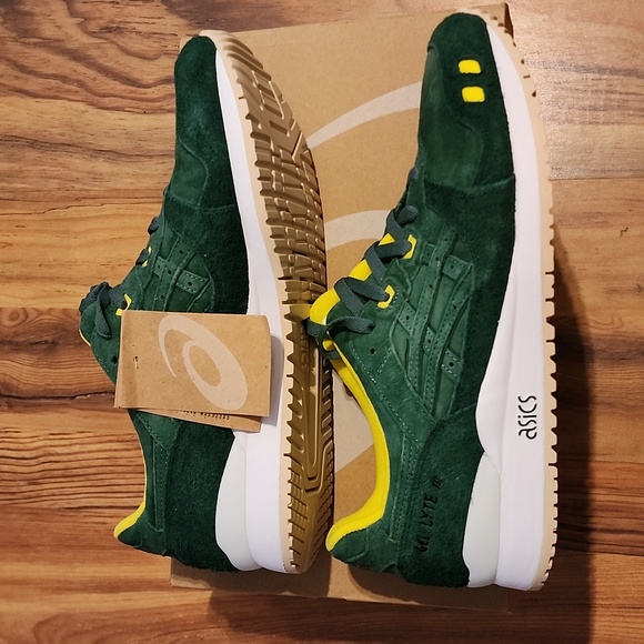 New Asics Gel Lyte III ☘️ Shamrock Mens 12 Shoes Golf Green - Picture 5 of 8